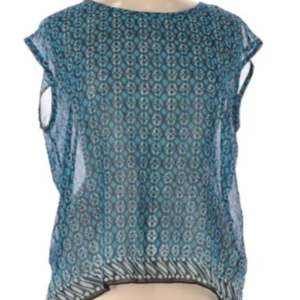 TWO by Vince Camuto Short Sleeve Blouse